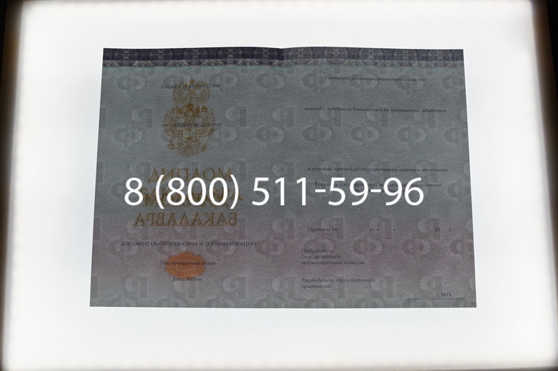 Заказать Диплом бакалавра (Киржач) 2014-2024 года в Новосибирске