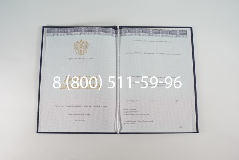 Диплом бакалавра (Киржач) 2014-2024 года в Новосибирске