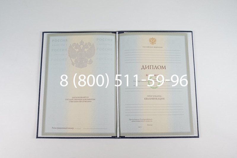 Диплом о высшем образовании 2003-2009 годов в Новосибирске