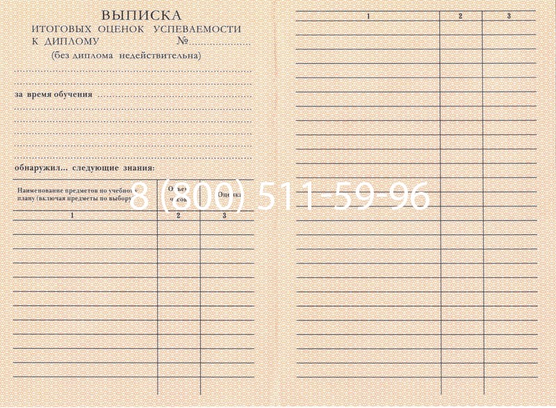 Купить Диплом ПТУ 1995-2006 годов в Новосибирске